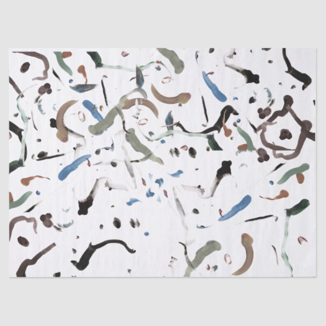 Papel moderno elegante para os tecidos de Abstrato (Frente )