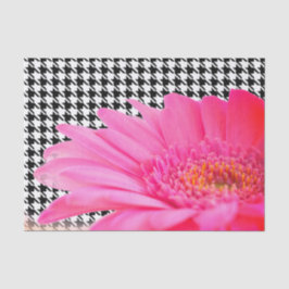 Papel no Tecido da Flor Rosa