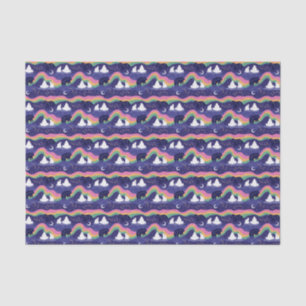 Papel no tecido das luzes do norte