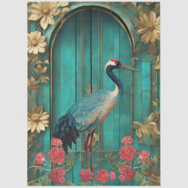 Papel no tecido do Artesanato lacrimogêneo de Chiq (Frente )