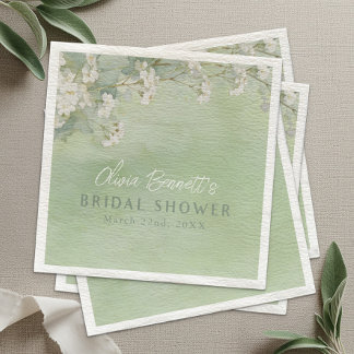 Papel O Amor Está em Flor Toalha de Guardanapo Floral Ve
