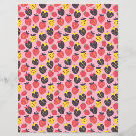 Papel para a pasta de papel e raspagem de morangos