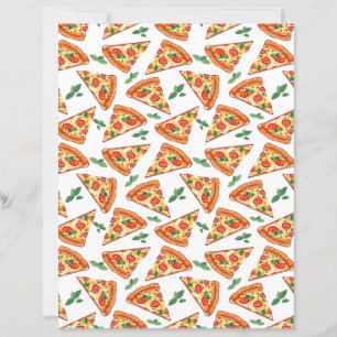 Papel para Álbum de Recortes de Pizza