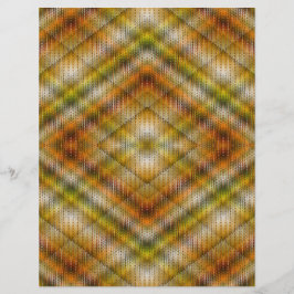 Papel para Álbum de Recortes ET Argyle Página Fren