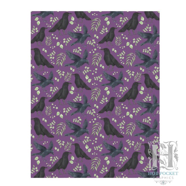 Papel para Álbum de Recortes Raven em Roxo (Criador carregado)