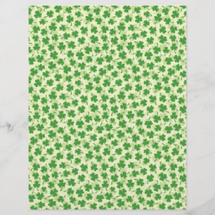 Papel para artesanato de álbuns de Dia de São Patr