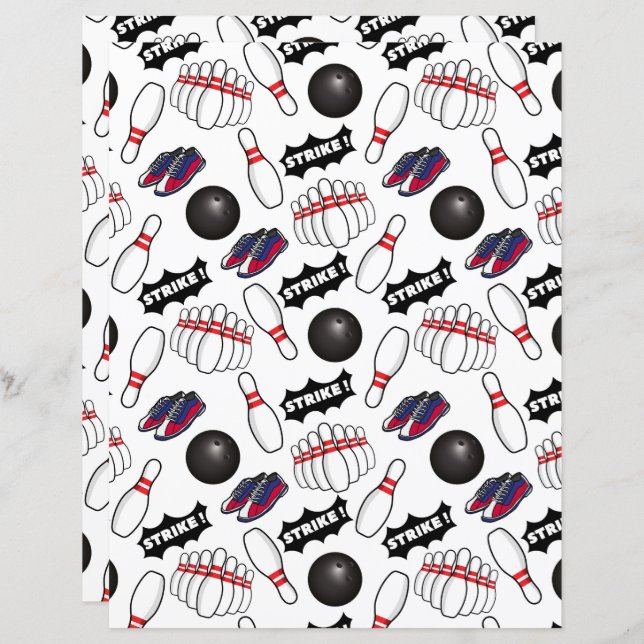 Papel para boliche (Frente/Verso)