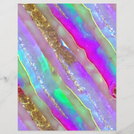 Papel para Escrapbook em Vidro abstrato