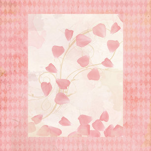 Papel para espirais e pétalas