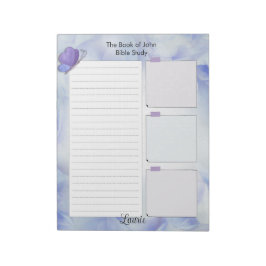Papel para Estudo da Bíblia Bloco de Notas Persona
