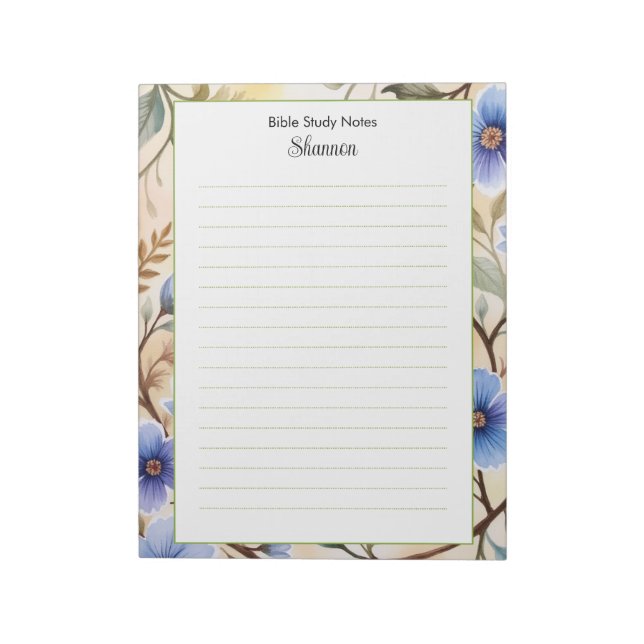 Papel para Estudo da Bíblia Bloco de Notas Persona (Invertido)