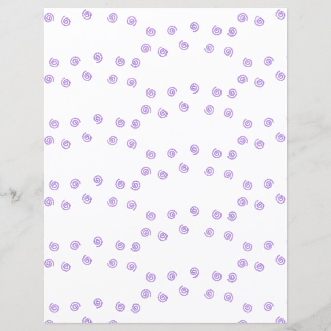Papel para manchas decorativas em Lavanda (Frente)