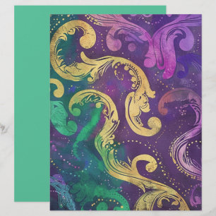 Papel para manchas e flores elegantes