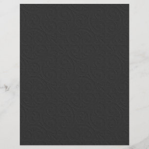 Papel para modelagem preto em forma simples de Des