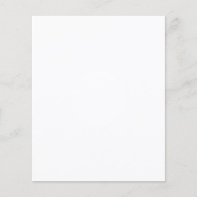 Papel para panfleto 11,4 cm x 14,2 cm (Frente)