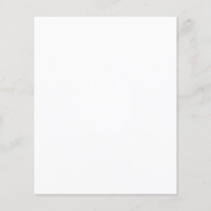Papel para panfleto 11,4 cm x 14,2 cm