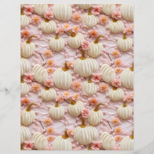 papel para raspagem bordado de padrão de queda de