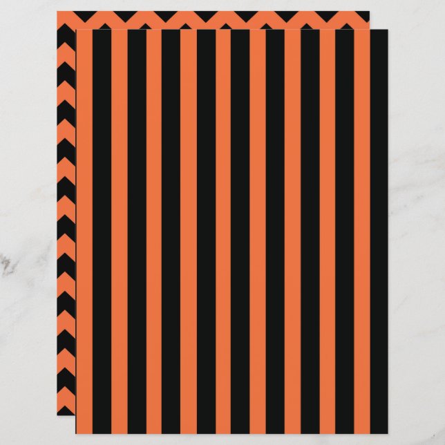 Papel para raspagem de halloween e para raspagem d (Frente/Verso)