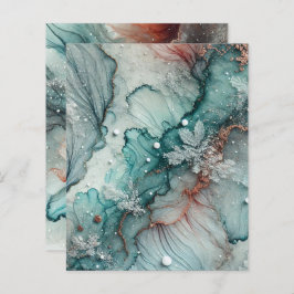 Papel para Scrapbook de Tinta Alcoólica Manhã Géli