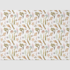 Papel para tecidos da Série Vida Marinha Design 5