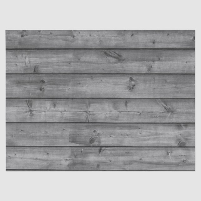 Papel para tecidos de conselhos de madeira de cinz (Frente )