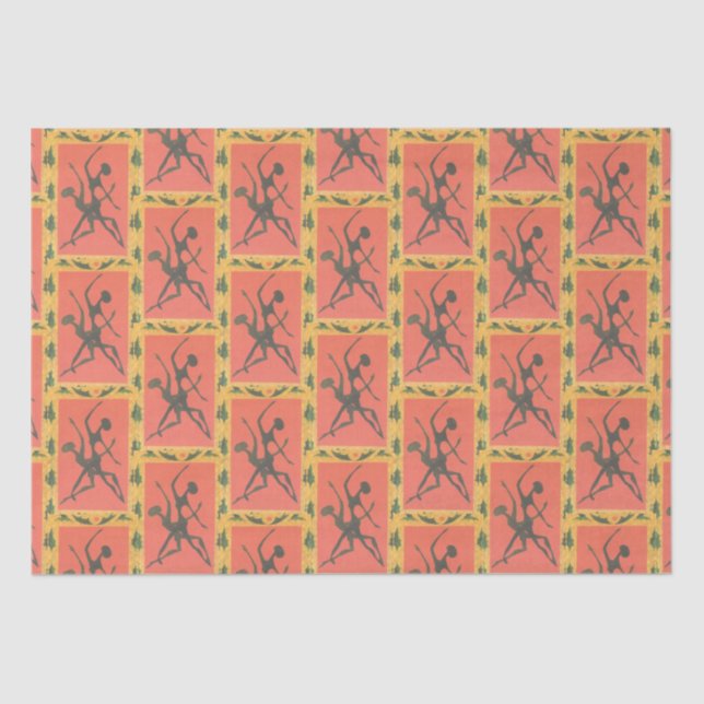 Papel para tecidos de férias (Frente )