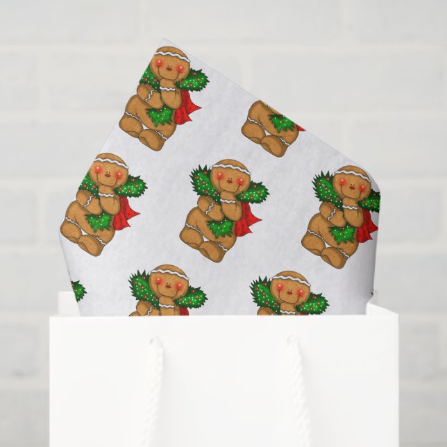 Papel para tecidos de férias (Sacola de presentes)