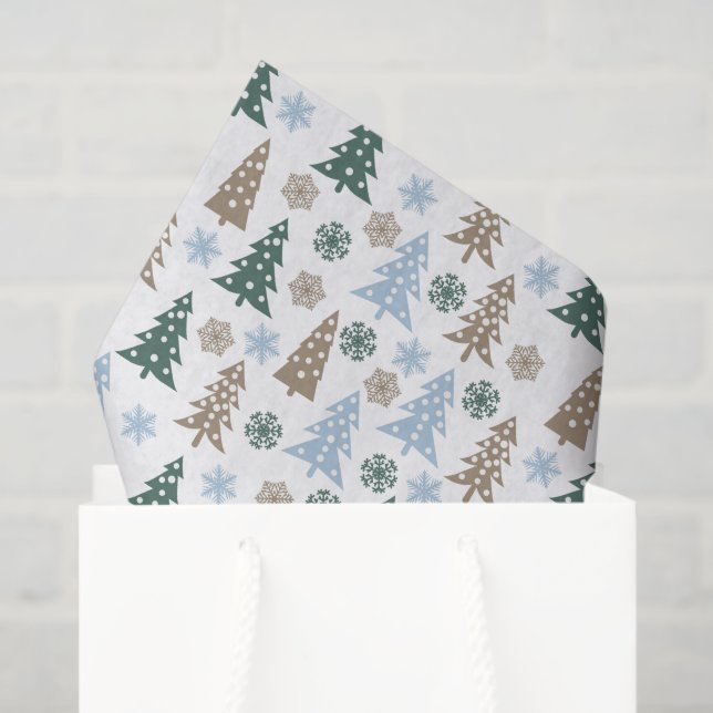 Papel para tecidos de férias (Sacola de presentes)