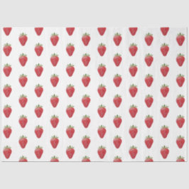 Papel para tecidos de morango