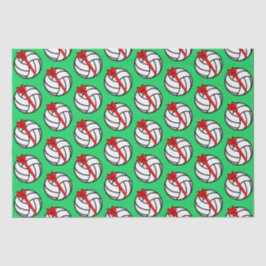 Papel para tecidos de Natal de Voleibol