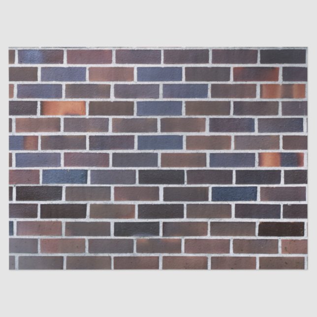 papel para tecidos de tijolos coloridos (Frente )