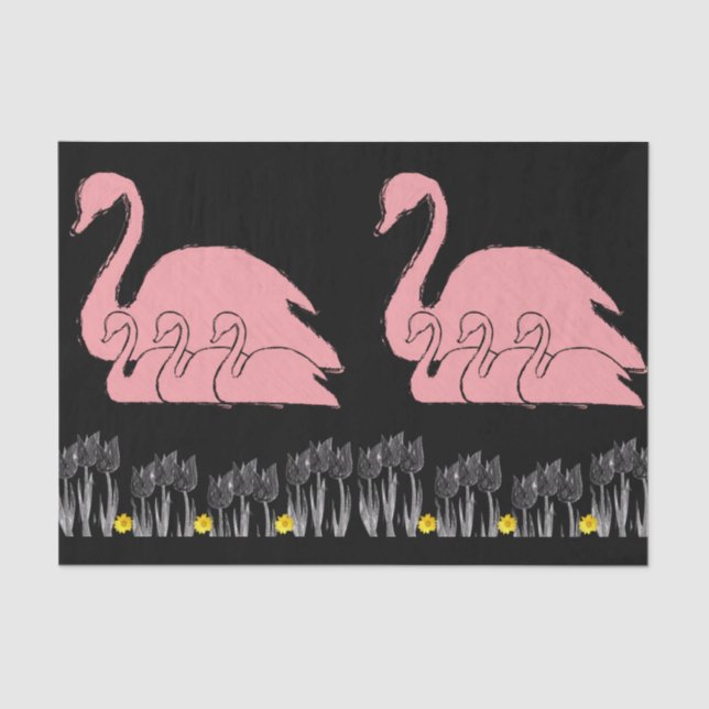 Papel para tecidos decorativos (Frente )