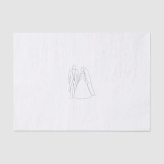 Papel para tecidos para casamentos ou Chás