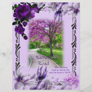 Papel Personalizado Da Poesia De Estrada Estreita