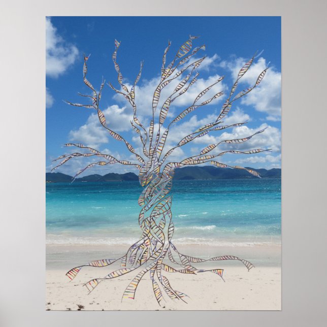 Papel Poster de 20" x 16", valor (Matte) (Frente)