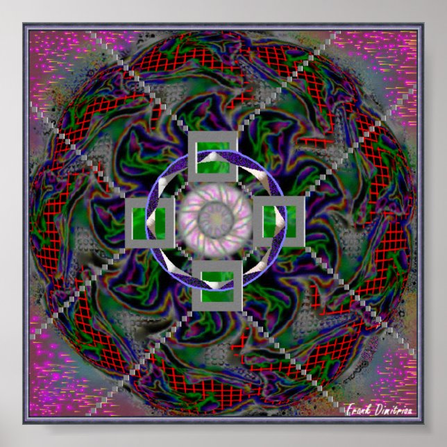 Papel Poster de 6" x 6", valor (Matte) (Frente)