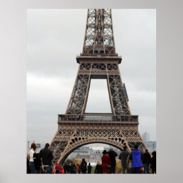 Papel Poster de torre Eiffel (Matte)