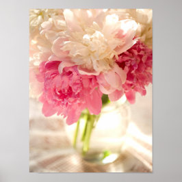 Papel Poster de Valor Floral Rosa (Matte)