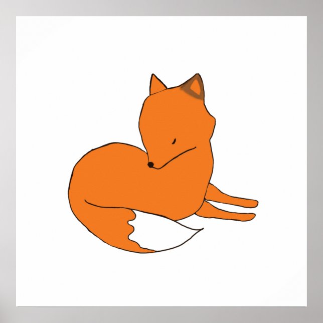 Papel Poster de Valor Fox (Matte) (Frente)