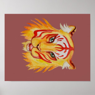 Papel Poster (Matte) de Valor de Desenho de Roda T