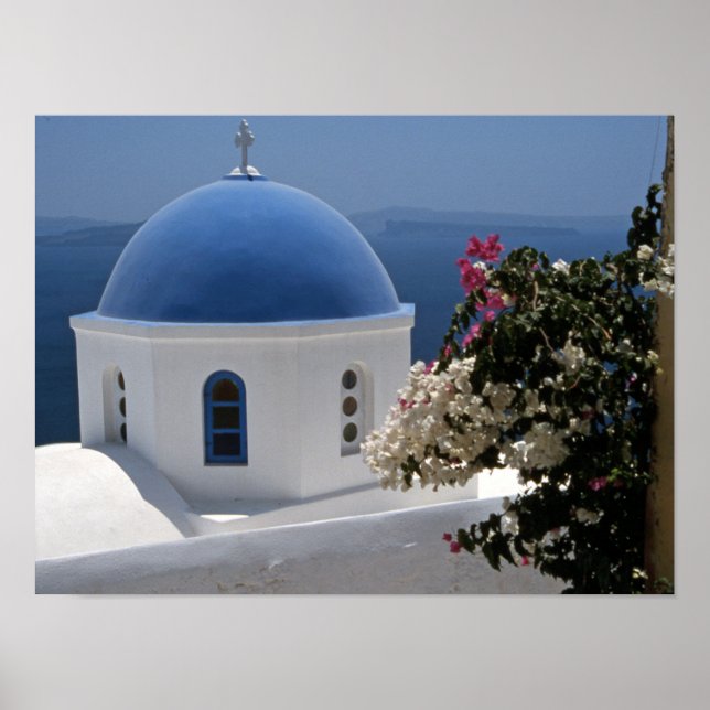 Papel Poster Santorini (Matte) (Frente)