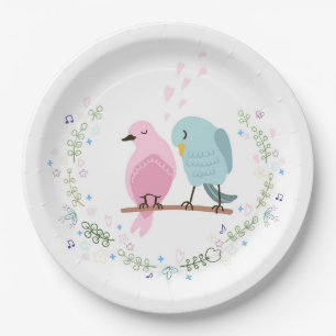 PAPEL PRATO DE PAPEL: AVES DE AMOR