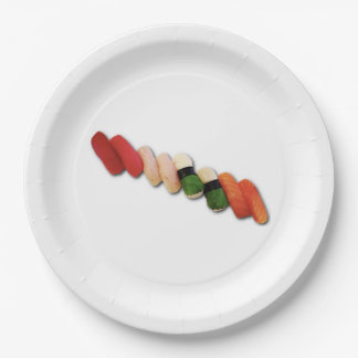 Papel Prato de Sushi Nigiri