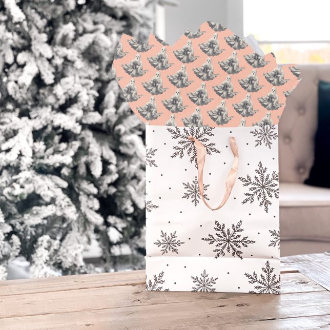 Papel-presente para góticos de papel para tecidos  (ghost valentines tissue paper
)