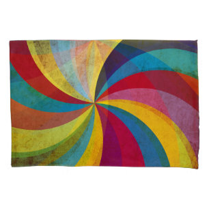 Papel retrorreflector, fundo de espiral colorido.