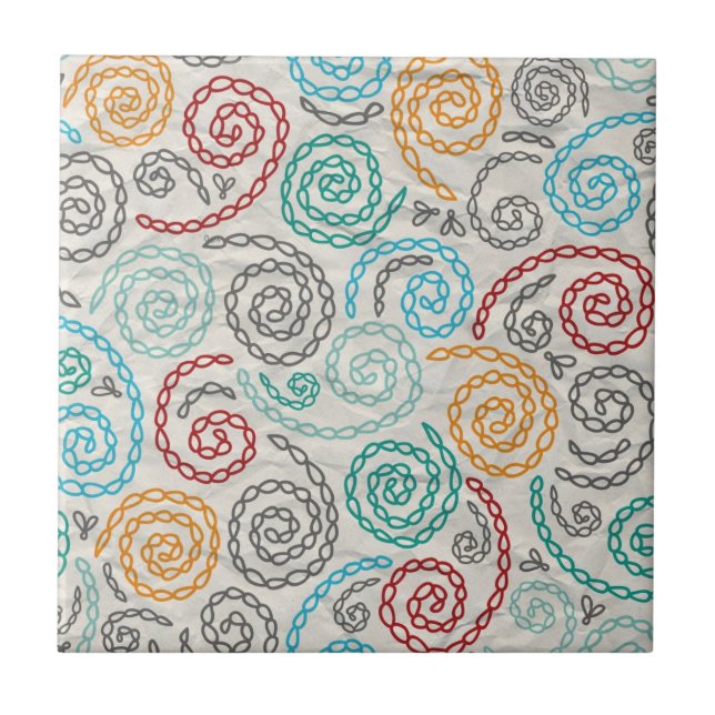 Papel rumpled rico do bordado (Frente)