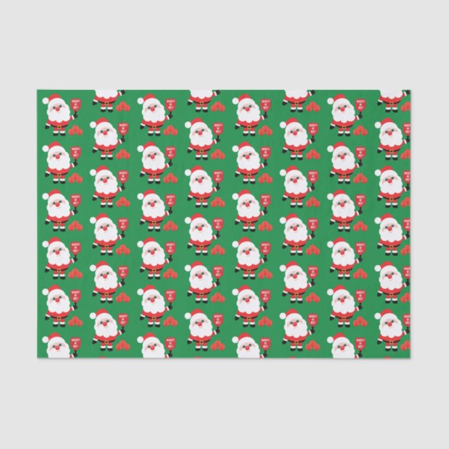 Papel    SantaTecido 🎅 Pickleball (Frente )