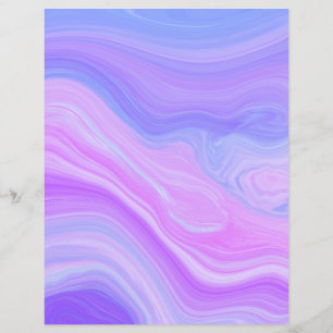 Papel Scrapbook Agate Marbled