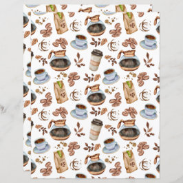 Papel Scrapbook Café