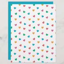 Papel Scrapbook com Playful Pequeno Padrão de Cora